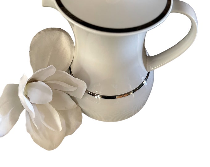 Thomas China Germany | Teapot Silver Trim