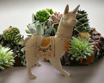 Christmas Lenox Llama Figurine | First Blessings Collection Nativity Decor & Gift for Holiday Season