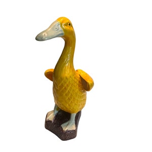 NORCREST Colorful Yellow Duck Ceramic Figurine Made in Japan image 8