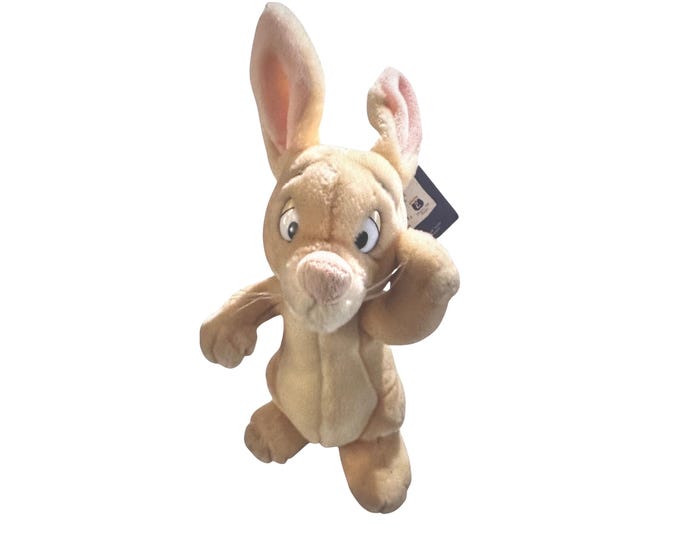 Easter Bunny Tan Stuffed Animal Gund Pooh Plushie