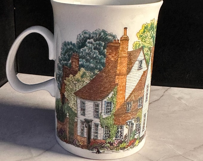 Dunoon Bone China Cottage Look Coffee Mug: Sue Scullard