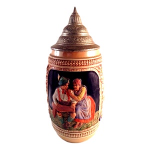 German Beer Stein | 3 Dimensional Beer Mug | Gift For Dad