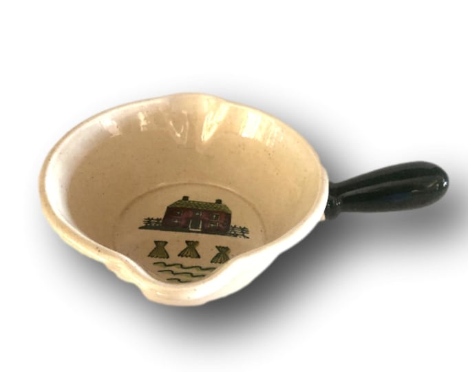 Vintage Metlox Poppytrail Homestead Provincial Gravy Bowl