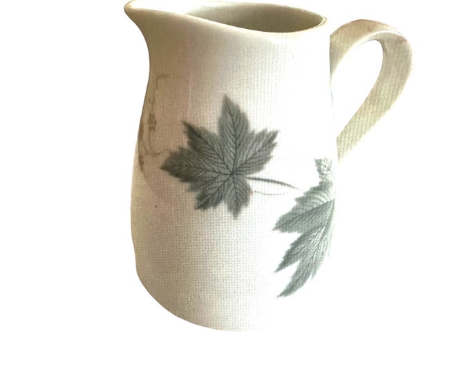 Vintage Noritake Cream Pitcher with Wild Ivy Design, Japanese Ceramic Serveware