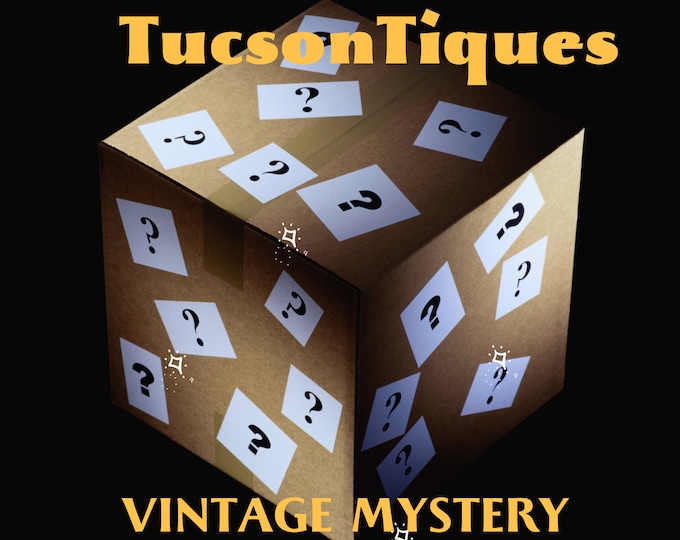 Mystery Box | Surprise Box | Vintage Large Mystery Box | Secret Treasure Box | DIY Box