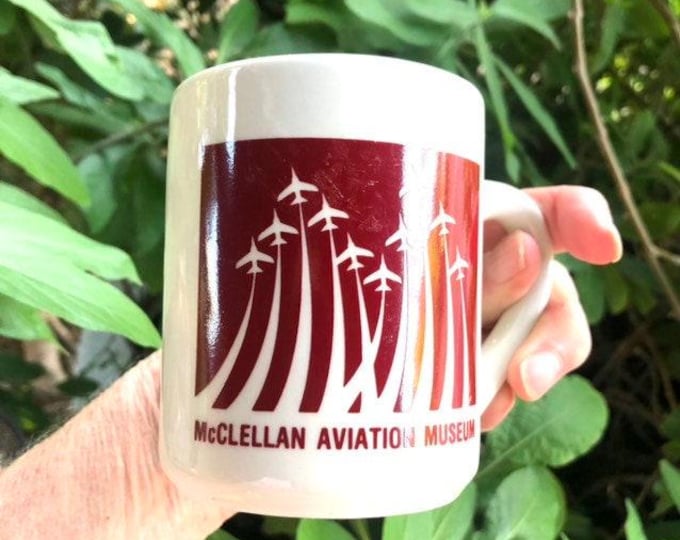 Phantom F4 Aviation Coffee Mug: McClellan Museum McDonnell