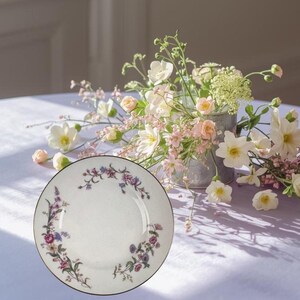 Bread Butter Plates Set of 8 Wedgwood Devon Sprays Floral Pattern W4075
