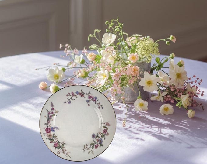 Bread Butter Plates Set of 8 Wedgwood Devon Sprays Floral Pattern W4075