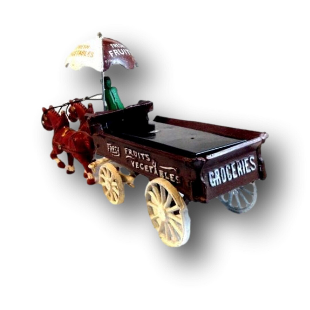 ★鋳鉄製の野菜ワゴン ヴィンテージのハイランダーハウスの馬車　vintage il_1080xN.2900988719_i55d.jpg