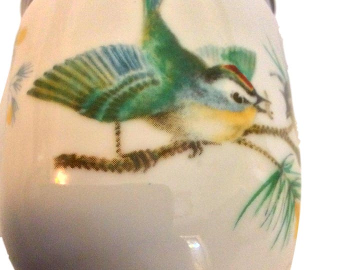 Royal Worcester Egg Coddler, Large Porcelain Bird, Vintage Kitchen Decor