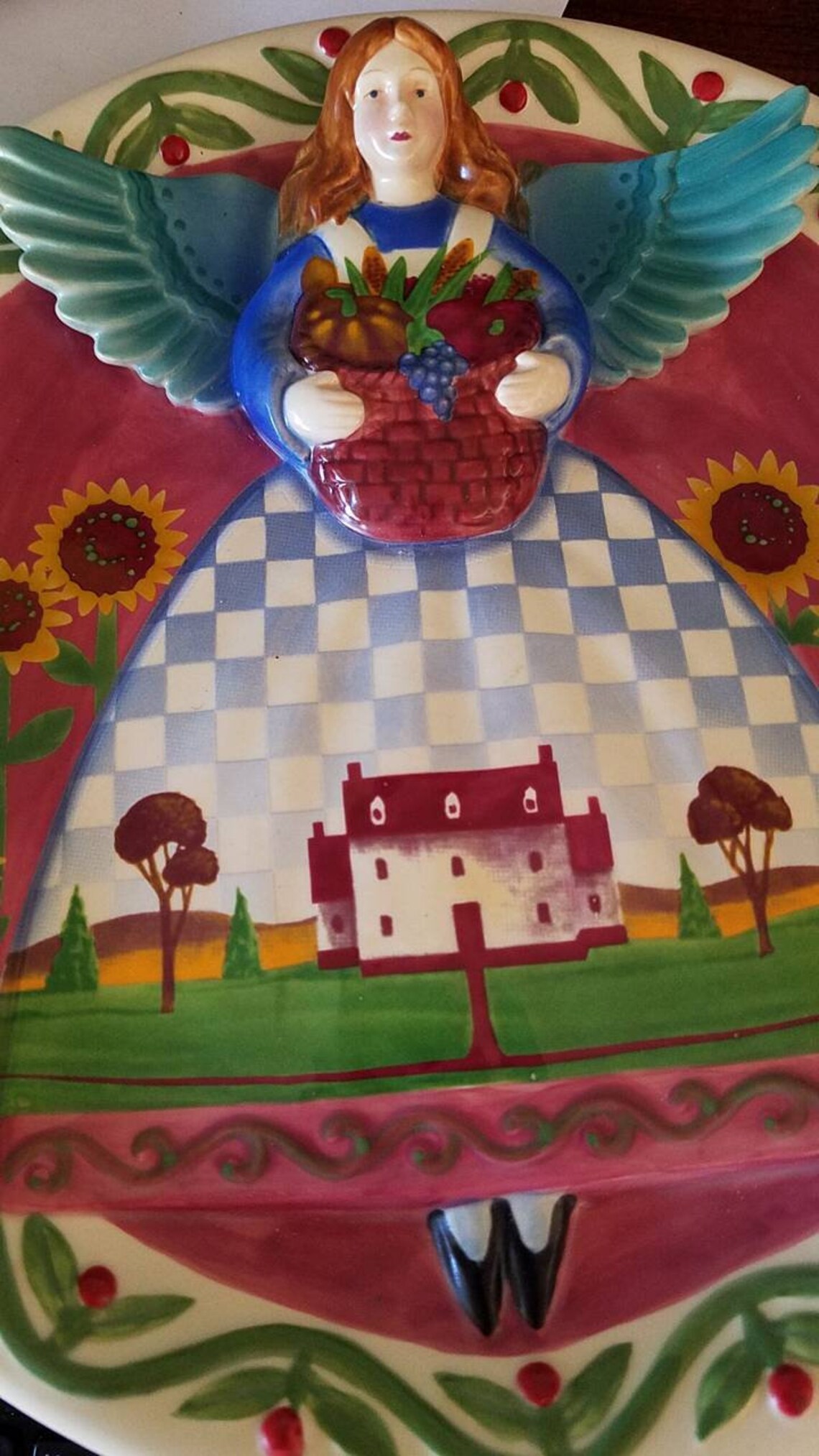 Gifts Under 50 Jim Shore Angel Plate Heartwood Creek Etsy