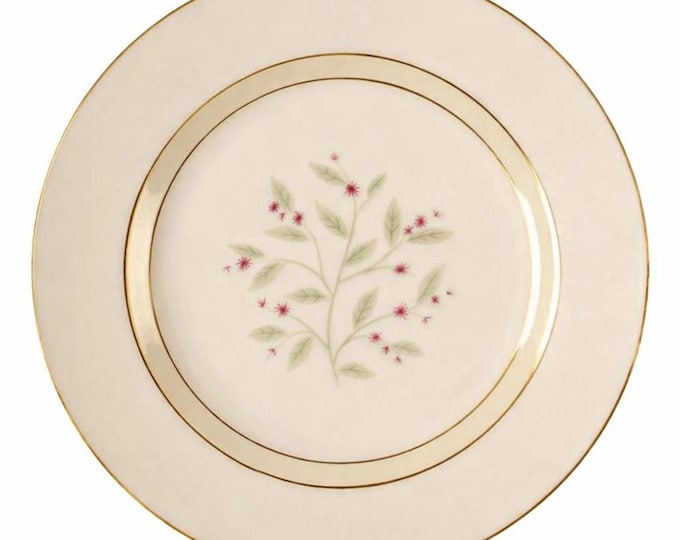 Mikado China Dinner Plate | Debutante Pattern | Occupied Japan