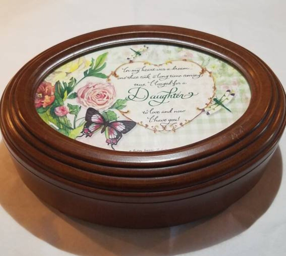 Sankyo Music Box Daughter My Love Unchained Melody Christmas Etsy