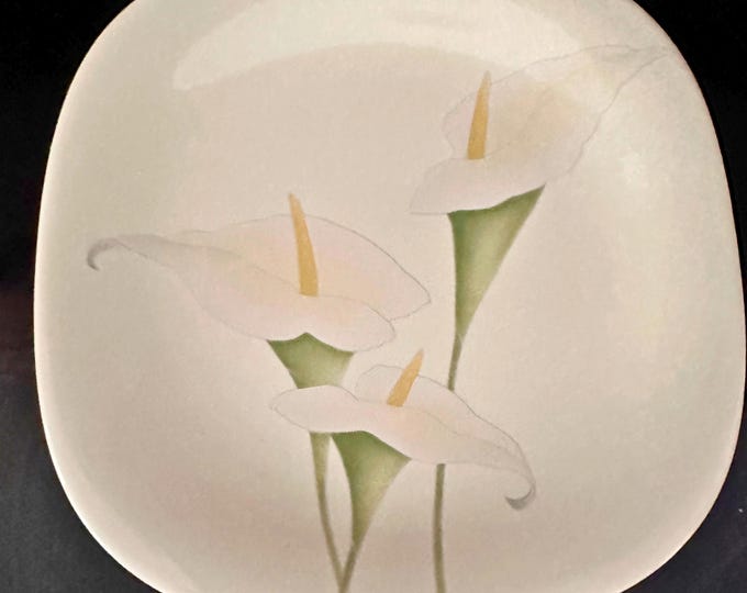 Mikasa China Plates -  Set of 2  Salad Plates | Calla Lillies