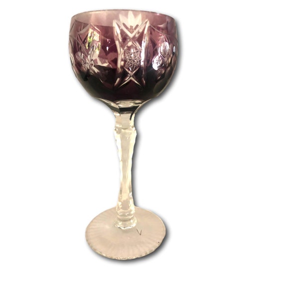 Butterfly Small Wine Glass - Ajka Crystal