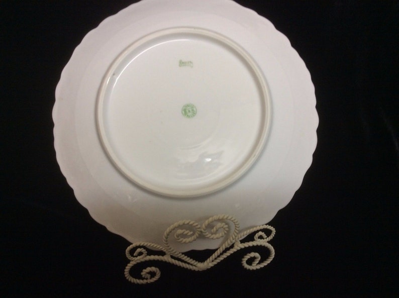 Limoges B/&H Pheasant Hand Painted Charger Christmas Limoges Wall Plate Game Bird