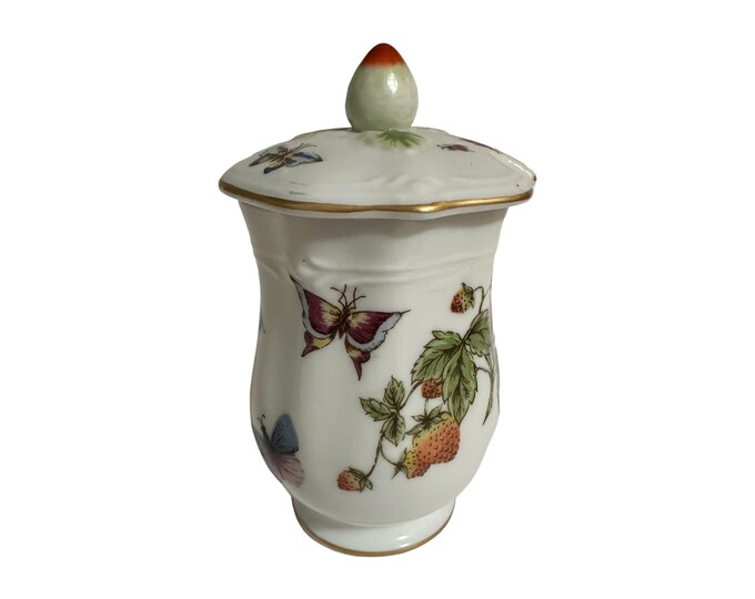 Ardalt Hand Painted Porcelain Honey Jam Jar