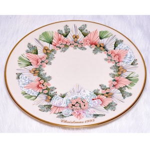 Lenox Colonial Wreath Plate: 1993 Georgia Collector&#39;s Edition
