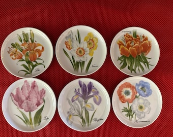 Cute Coasters | Kaiser Porcelain West Germany | Set of 6