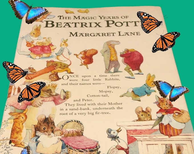 Vintage Book | The Magic Years of Beatrix Potter |  Margaret Lane | Hardcover Book Gift