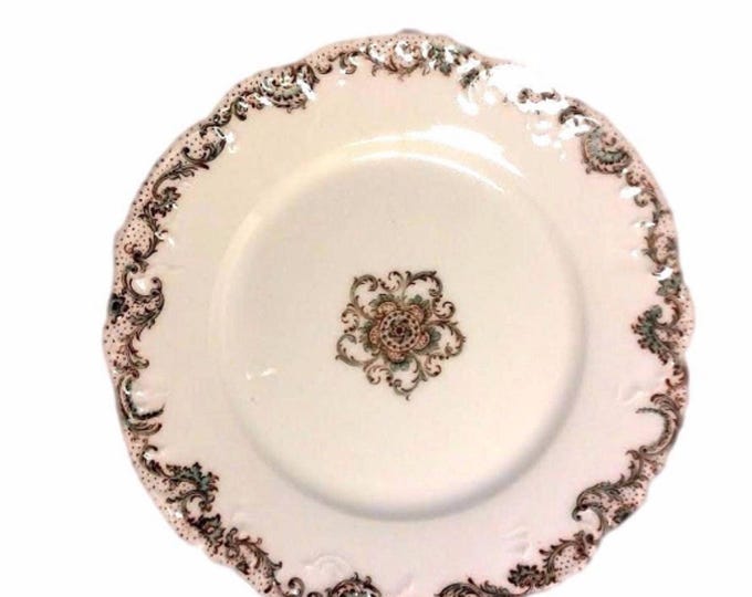 Limoges Haviland Schleiger Salad Plates #1206 - Set of 3 Vintage Plates
