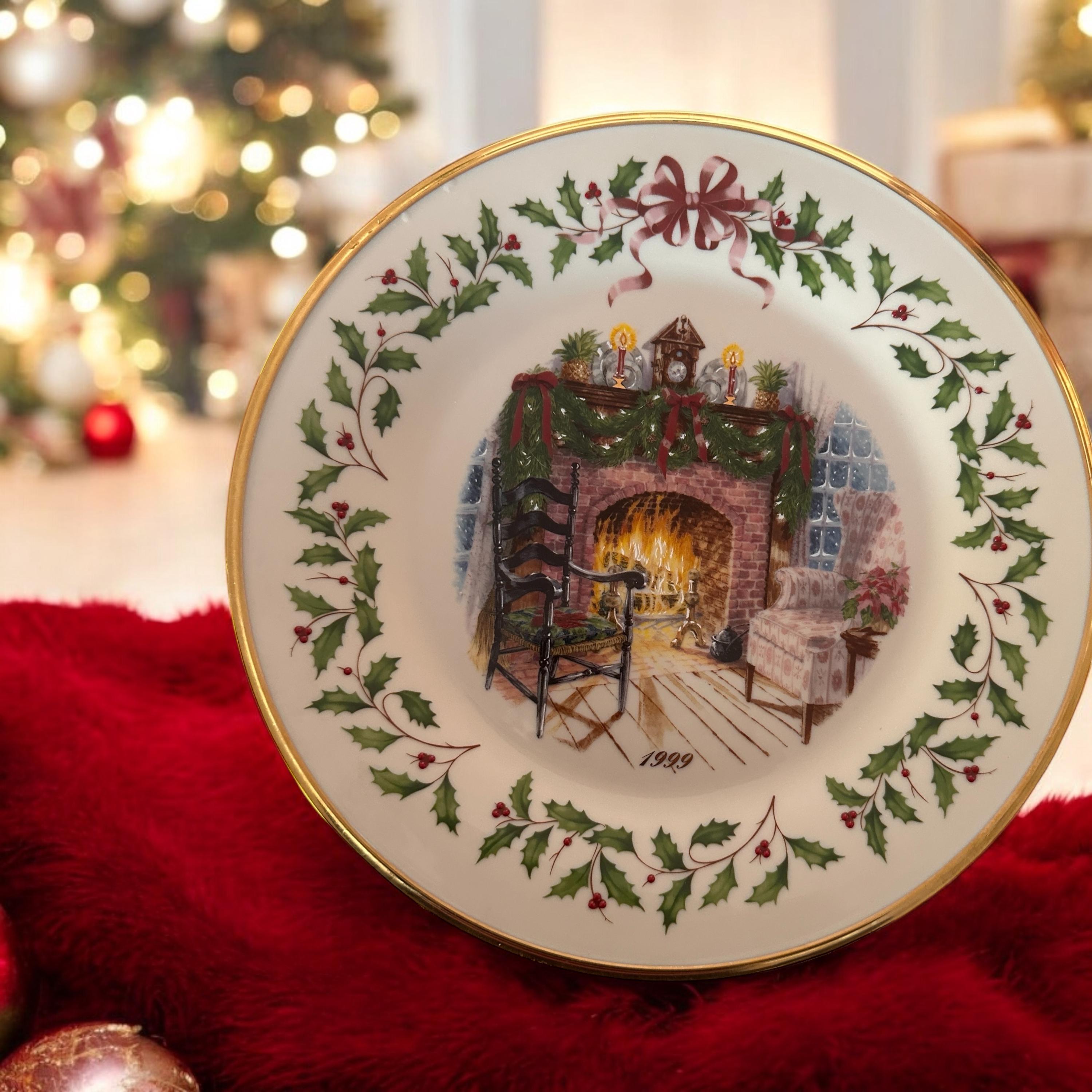 LENOX レノックス 1999年 クリスマスプレートメキシコ 限定生産 希少