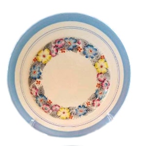 Royal Albert Crown China Set 4 Lunch Plates Dorothy Pattern image 6