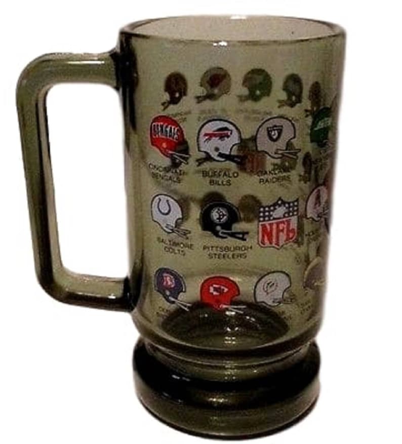 Football Papa Vintage Pour En Fumé Verre Tasse VerreCadeau TasseMug FootballNfl ul3cTF1KJ