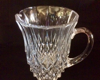 Vintage VAL ST LAMBERT Water Pitcher 40 Ounce