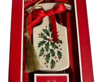 Lenox China Christmas Ornament | Holiday Sleigh