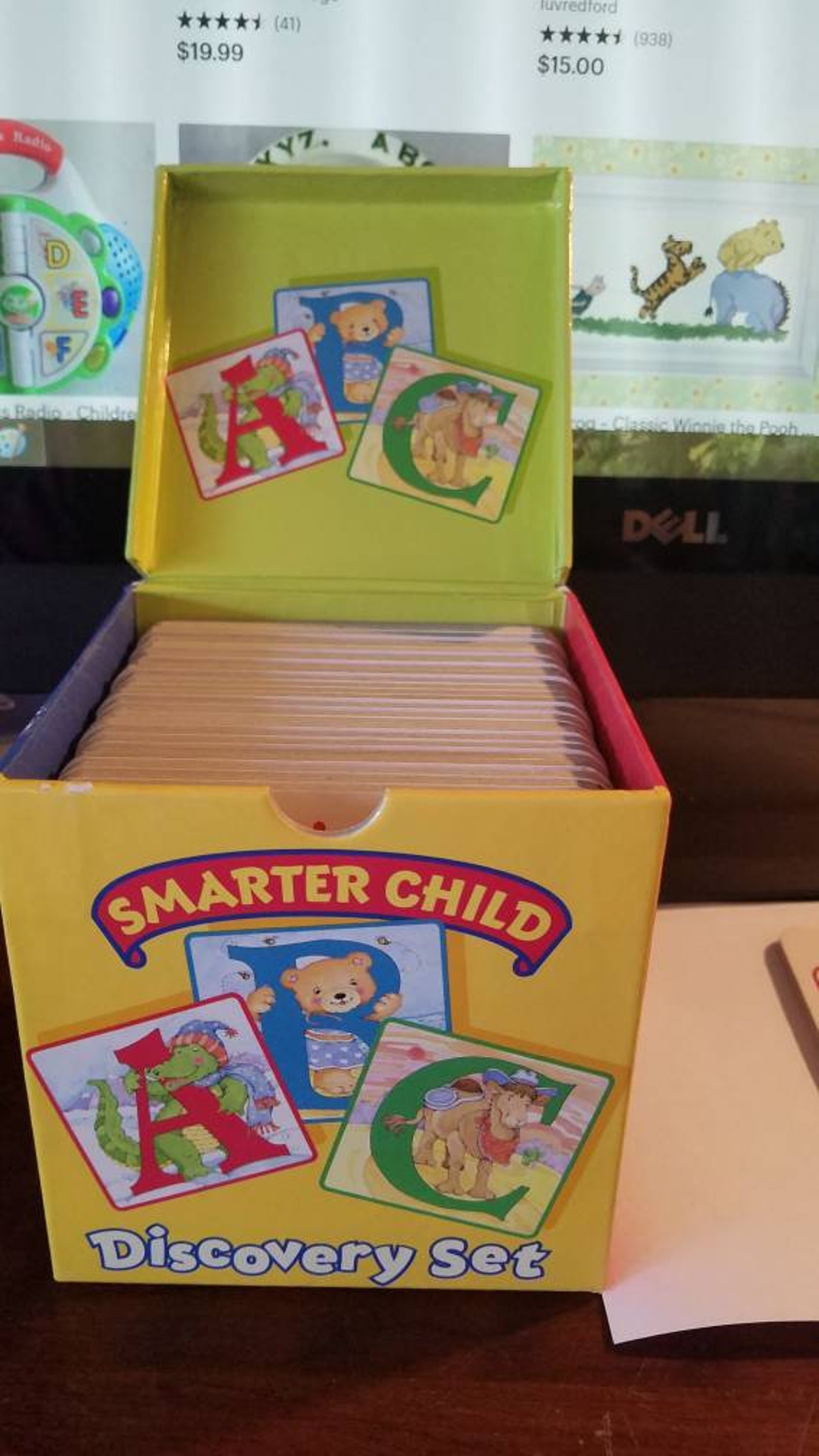 Leap Frog Alphabet Flash Cards Discovery Set Leapfrog - Etsy