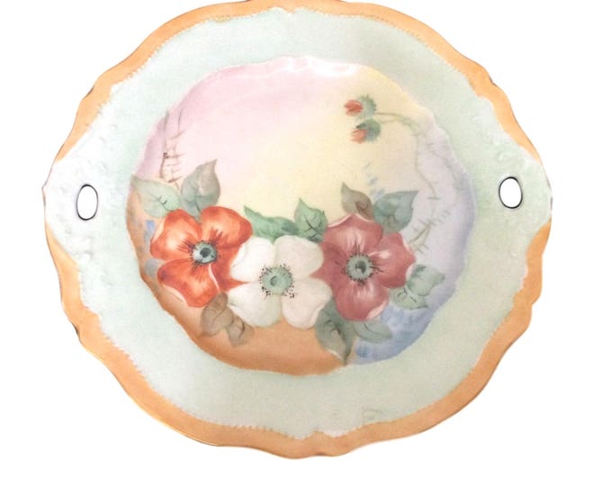 O&EG Royal Austria|  Floral Cake Plate