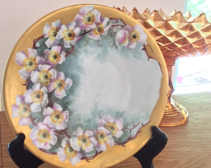 Limoges China Plate JPL Jean Pouyet