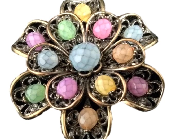 Vintage Jewelry Rhinestone Brooch | Joan Rivers | Gifts For Girlfriend