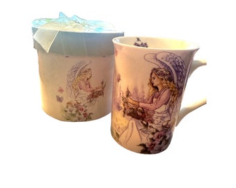 Coffee Mug | Angel Star Butterfly Mug | Gift For Valentine's Day | Gift For Her