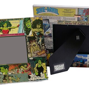 One of a Kind Superhero Collage Frame featuring She-Hulk