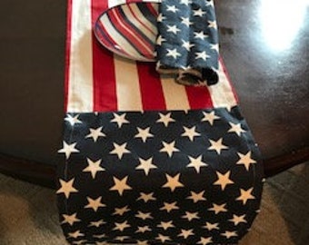 patriotic table runner