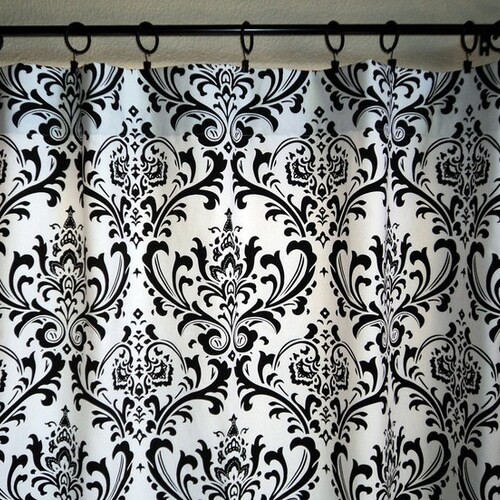 Damask Digital Paper Black and White Damask Paper 12x12 Etsy