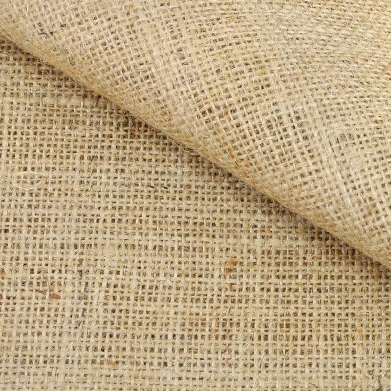 Burlap Fabic by the yard image 1