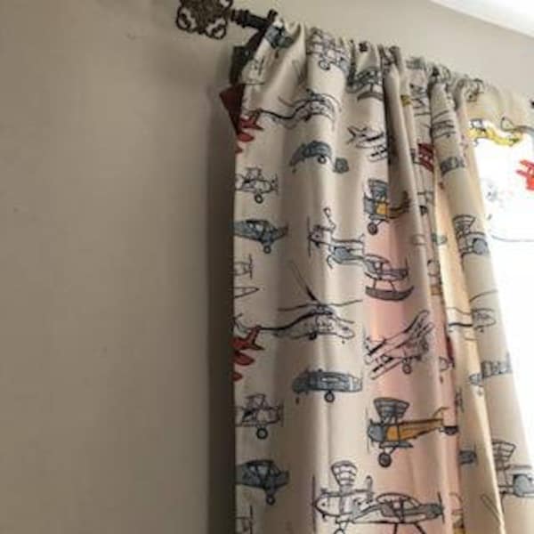 Airplane Curtains Etsy