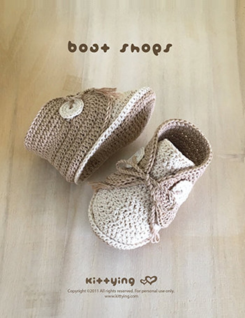 Boat Shoes CROCHET PATTERN, Crochet Baby Sneakers Patterns, Crochet Patterns Baby Shoes, Crochet Booties Patterns, Cute Doll Shoes Patterns image 7