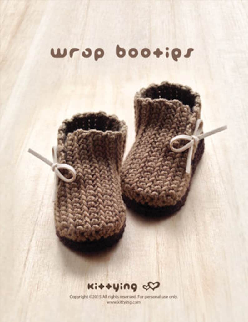 CROCHET PATTERN Baby Booties Crochet Pattern Wrap Baby Boots Etsy