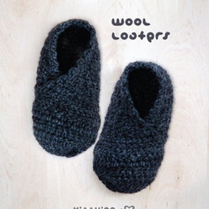CROCHET PATTERN Baby Loafers Wool Loafers Crochet Baby Booties Newborn Booties Patterns Infants Loafers Preemie Shoes Crochet Patterns Shoes