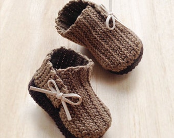 CROCHET PATTERN - Wrap Baby Booties Newborn Boots Preemie Shoes Crochet Pattern (WB02-B-PAT)