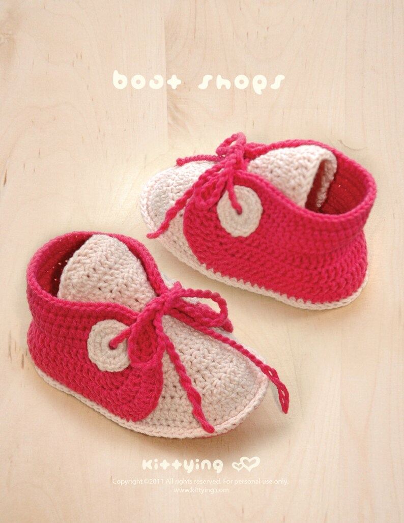 Boat Shoes CROCHET PATTERN, Crochet Baby Sneakers Patterns, Crochet Patterns Baby Shoes, Crochet Booties Patterns, Cute Doll Shoes Patterns image 10