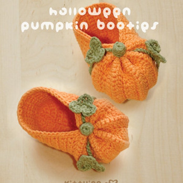 Pumpkin Baby Booties Etsy