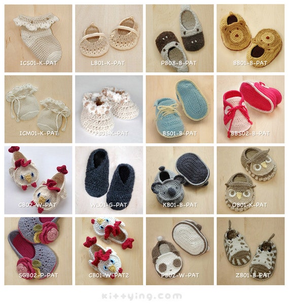 Santa Crochet Baby Shoes Pattern Christmas Crochet Pattern Santa Claus Infant Newborn Sizes Moccasin Socks Baby Booties