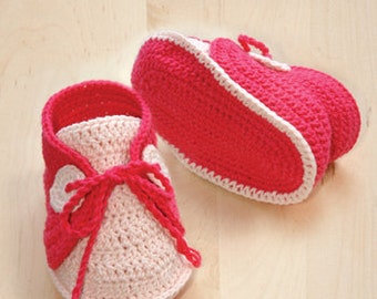 CROCHET PATTERN Boat Shoes - Crochet Baby Sneakers Patterns - Crochet Patterns Baby Shoes, Crochet Booties Patterns for baby boy & baby girl