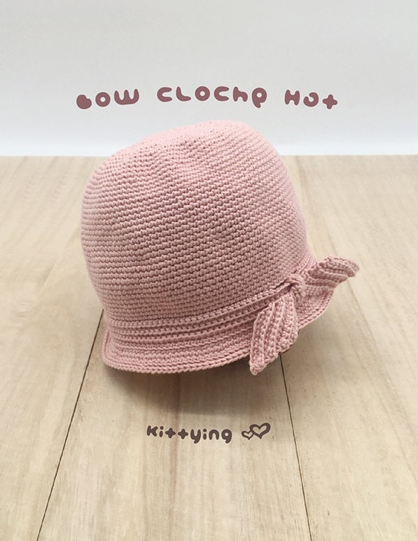 30 Baby Hat Crochet Patterns for Sweet Handmade Gifts and Everyday Warmth 29 Bow Cloche Baby Hat Crochet Pattern