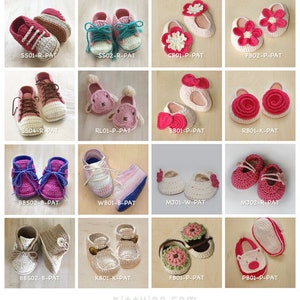 Crochet patterns Baby Booties Puppy House Slippers Crochet Pattern Baby Shoe Puppy Infant CROCHET PATTERN image 9